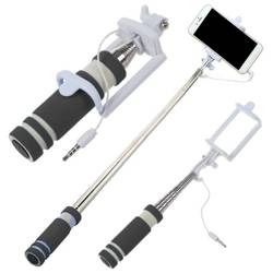 Z-08 | Telescopic Selfie Stick to your phone with a Jack cable for remote shutter trigger