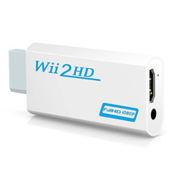 HY-30 | Nintendo Wii-zu-HDMI-Adapter + 3,5-mm-Miniklinke