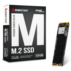 SSD Biostar M700 M.2 NVME PCI-E X4 Gen3 128 GB Box