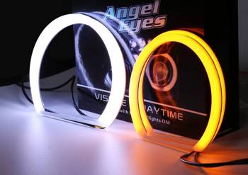 Satz von Ringen Baumwolle LED COB Dual Farbe | A + B - 131 mm + 146 mm