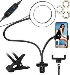 Seny-6in | 40W Ringlampe auf einem flexiblen Stirnband LED-Ring für Make-up, Videokonferenzen