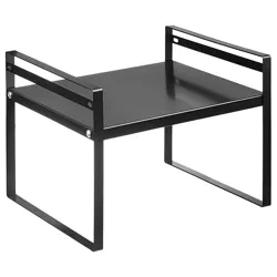 Półka łazienkowa na kosmetyki | Metalowy stojak do kuchni | Stojak na przyprawy | Półka wolnostojąca | MSK-L30CM-B