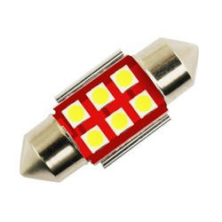 Żarówka samochodowa LED C5W 4 SMD 3535 CAN BUS