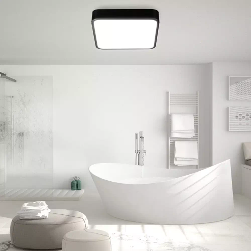 Plafon natynkowy | Panel LED | CSL-24W-BLACK