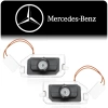 Led logo projektor montowany w lusterku bocznym | Hologram Mercedes W205, W213, W222, CLS | Logo powitalne | ML-BM2