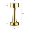 Bezprzewodowa lampka stołowa | Dotykowa lampka nocna z regulowaną barwą światła | Lampka USB | HJA10-GOLD