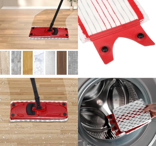Wkłady do mopa VILEDA | Zestaw zapasowy 3 sztuk | AL-T3PCS