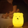 Silikonowa lampka LED RGB dla dzieci | Miś misiek Bear LED | Pilot IR | NL-04