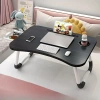 Podkładka pod laptopa | Składany stolik śniadaniowy | Podstawka do łóżka | LFD-6040-BLACK