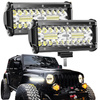 Zestaw dwóch lamp roboczych | Światła Off Road LED 120W 12-30V IP68 Combo CREE | LB-120W-3030