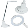 Lampka biurkowa szkolna LED regulowana | Dotykowy panel sterowania | Pojemnik na długopisy | Adapter EU | MT-857