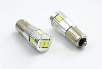 Żarówka samochodowa LED BA9S 6 SMD 5630 POWER CAN BUS