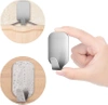 Hak meblowy | Stalowy uchwyt łazienkowy | Samoprzylepny haczyk na ściereczki, ręczniki, akcesoria kuchenne | BXV-10PCS-SILVER