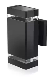 Lampa ogrodowa, kinkiet zewnętrzny elewacyjny | 2x E27, IP54 | BD-C227