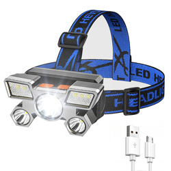 Latarka czołowa 9 diod LED XPE | 800lm, 1200mAh | TL-511