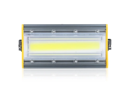 Halogen LED | Oświetlenie do podwórka, działki | Aluminiowa lampa | Naświetlacz z regulowanym uchwytem | YXT-50W-1H