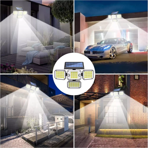 Lampa solarna LD-296LED-BLACK