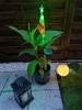 Ogrodowa lampka solarna LED wbijana flaga Polski | 73cm 600mAh | FLD-12-PO