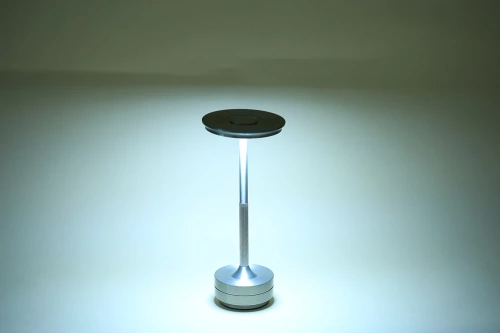 Lampa stołowa z trzema barwami świecenia | Lampka nocna z wbudowanym akumulatorem | HJA-25-GREY