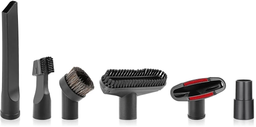 Zestaw końcówek do odkurzacza | Uniwersalne ssawki do odkurzacza | VCA-5in1-BLACK