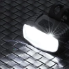 Zestaw lampek rowerowych LED USB – przednia biała + tylna czerwona | Mocne oświetlenie rowerowe| z akumulatorem | BK-L8005