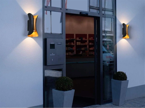 Lampa ogrodowa, kinkiet elewacyjny zewnętrzny LED | góra - dół | 10W, IP65 | BD-C020