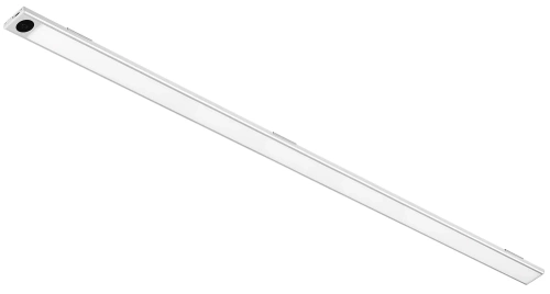 Lampka meblowa z czujnikiem ruchu | Bezprzewodowa lampka nocna z sensorem | Lampka LED podszafkowa 80 cm | HSL-S80CM-SILVER