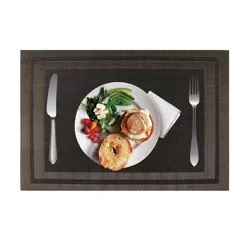 Mata do stołu kuchennego | Podkładka pod talerz | Podkładka na stół | Ozdobna mata kuchenna | F040-BLACK