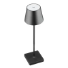 Lampka stołowa z wbudowanym akumulatorem | Dotykowa lampka nocna | HJA18-BLACK