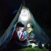 Lampka kempingowa LED, żarówka z haczykiem i akumulatorem | HWL-007