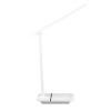 Lampka biurkowa LED z ładowarką indukcyjną | biała | WD-F05-WHITE