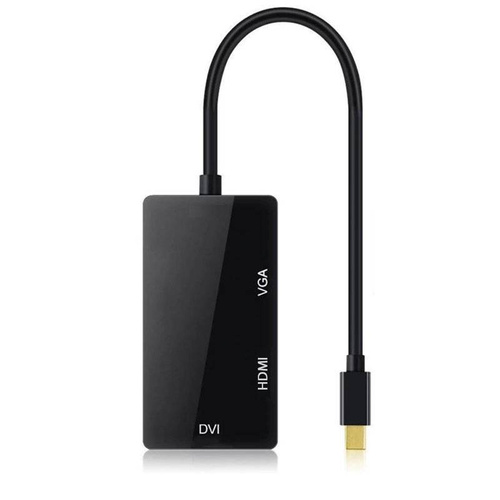 Adapter Mini DisplayPort (Thunderbolt) do HDMI | DVI | VGA | HVD-20CM