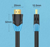 Kabel HDMI 10M | High Speed 4K UHD 3D | HI-10-10M-Black