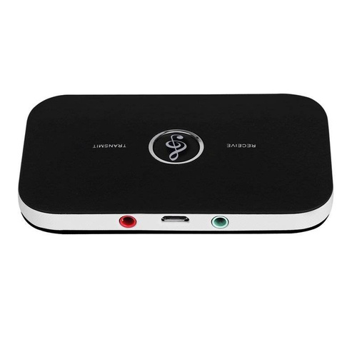 Adapter Bluetooth 5.0 | Urządzenie wielofunkcyjne 2w1 | Odbiornik i nadajnik | B6-Black