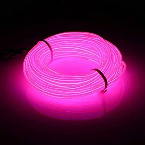 Ambient Light RGB-5M |Jednostronny światłowód | Wielokolorowy pasek led | El wire 