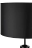 Nowoczesne, stylowe oświetlenie do salonu, sypialni | Czarno-złota lampa stojąca z metalowym stelażem | DYT-L155-BLACK| Czarna lampa podłogowa