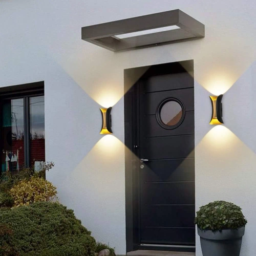 Lampa ogrodowa, kinkiet elewacyjny zewnętrzny LED | góra - dół | 10W, IP65 | BD-C020