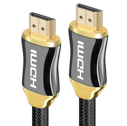 Kabel HDMI 2.0 Premium | 3 metry | 4K@60Hz 3D 48bit | HX-3-3M-Black