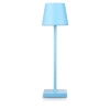 Lampka stołowa z wbudowanym akumulatorem | Dotykowa lampka nocna | HJA28-BLUE-1