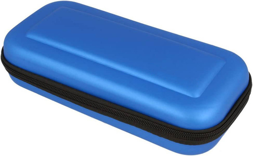Wzmocnione etui na konsolę Nintendo Switch | Kieszeń z siatki, przegródki na 10 kartridży | XJ-098