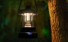 Lampka kempingowa LED w stylu retro z funkcją powerbanka | Płynna regulacja jasności i barwy | 3000mAh, 20-260lm, 5-120h, IPX6 | Biała | MY-880