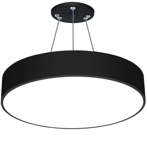 Lampa sufitowa wisząca LED 36W | okrągła pełna | aluminium | CCD niemrugająca | Φ40x6 | LPL-005