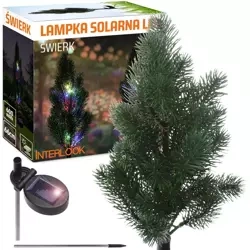 Ogrodowa lampa solarna LED Świerk | 66 cm, 600 mAh | FLD-34