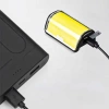 Lampka rowerowa i czołówka 2w1 LED COB 800lm | Wodoodporna lampka ładowana USB | BBL-513