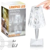 Kryształowa lampka nocna | Dotykowa lampka stołowa | Nowoczesna lampka LED | DTL-C03-WYN