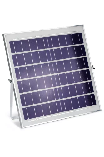 Zestaw Naświetlacz LED 300W + Panel solarny 6V/15W z pilotem | 5000lm, 12000mAh, IP66