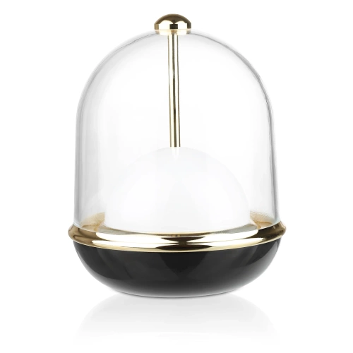 Lampka stołowa bezprzewodowa | Stylowa, ozdobna lampka z funkcją zmiany barwy | JX25-BLACK