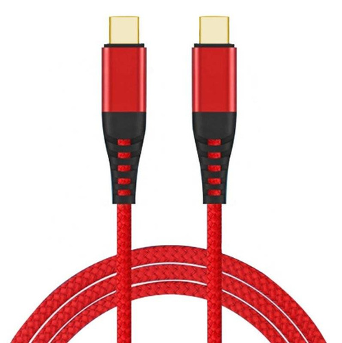Kabel USB-C do USB-C | 1M | AP-42-1M-Type-C-Red