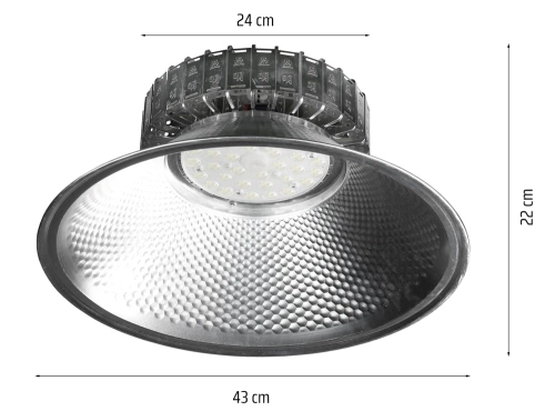 Lampa przemysłowa | Naświetlacz magazynowy | LED | BK-HB150W-S