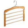 Wieszak ubraniowy | Obrotowy wieszak na spodnie | S-8101-WOOD